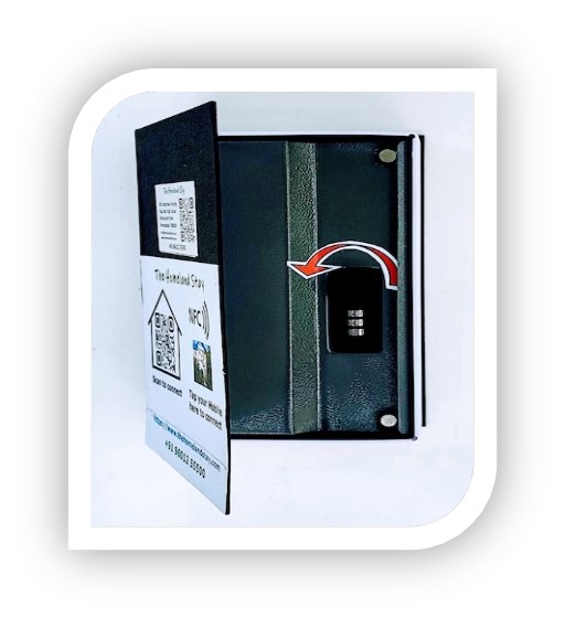Lockbox on the wall